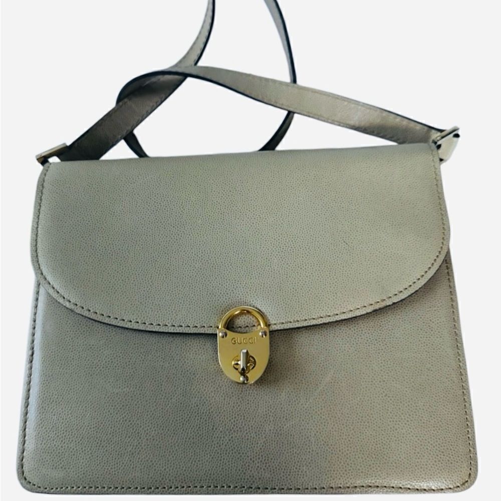 Gucci beige timeless elegant crossbody leather bag - Picture 7 of 15